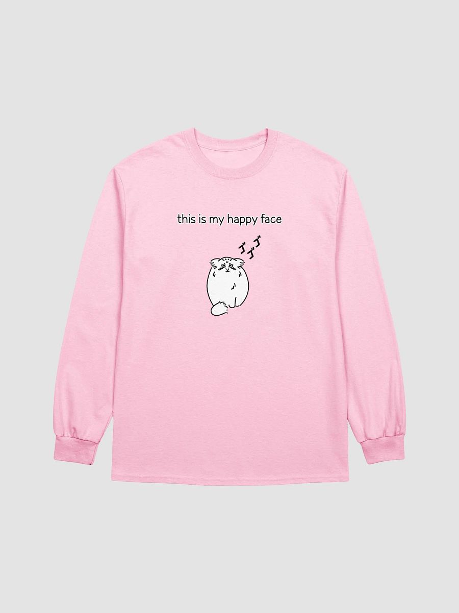 This Is My Happy Face - Gildan Unisex Long Sleeve Tee product image (9)