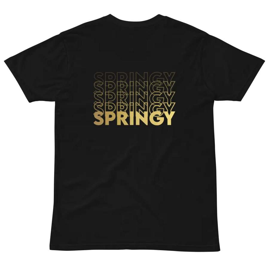 GOLD Springy SIGNED Premium Shirt - LIMITED EDITION product image (5)