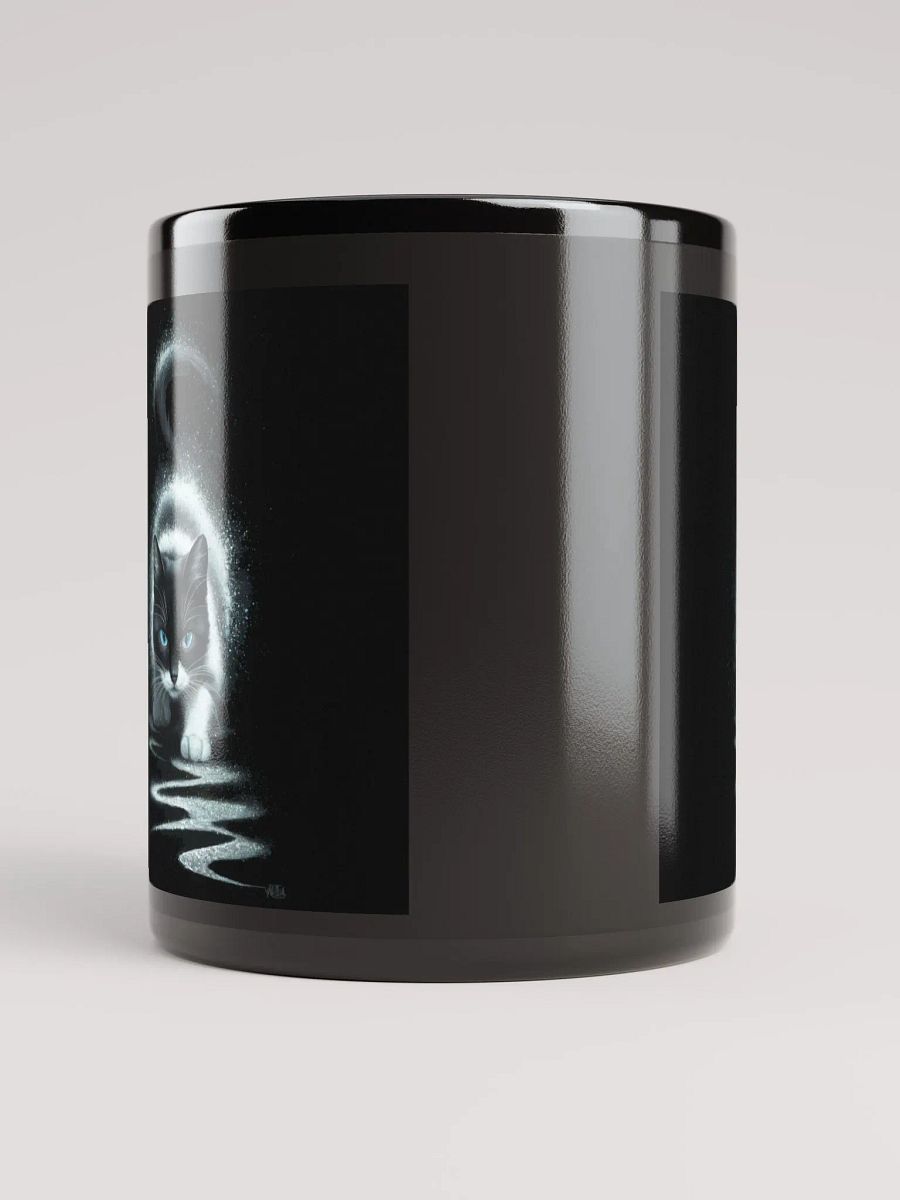 Mystic Blue-Eyed Cat Lovers Black Mug product image (5)