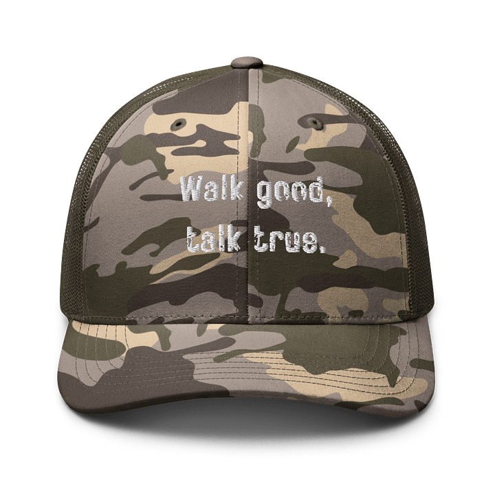 Nap & Nature Camo Trucker Hat product image (1)