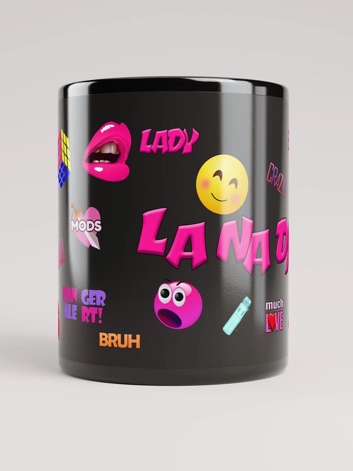 Lanaland Emote Mug Black product image (1)