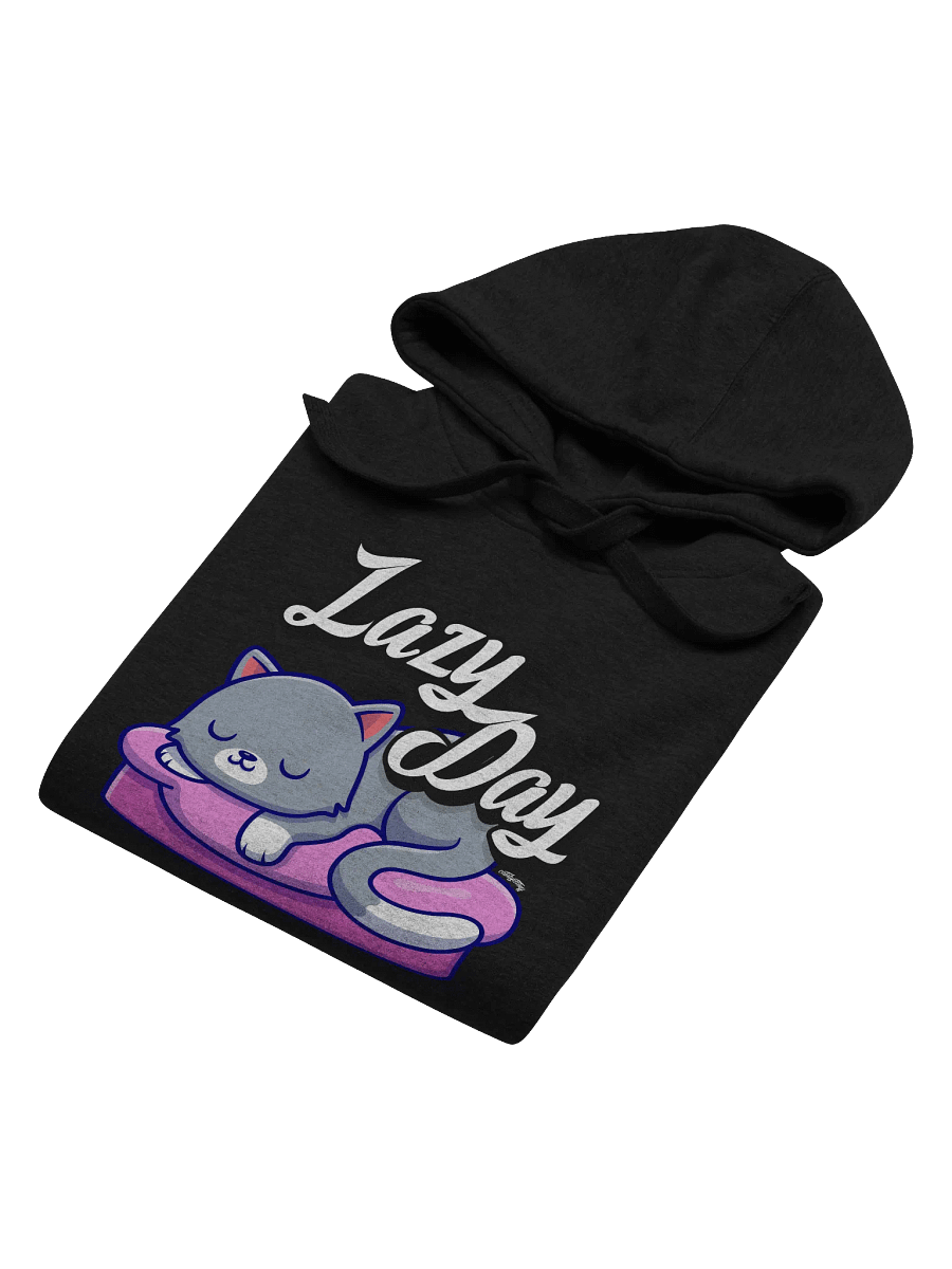LazyCatDay Hoodie product image (6)