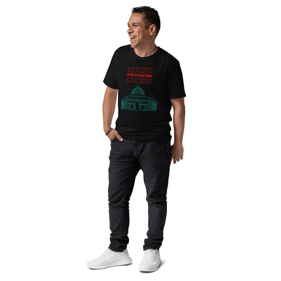 Free Palestine Al-Aqsa Mosque Organic Shirt product image (8)