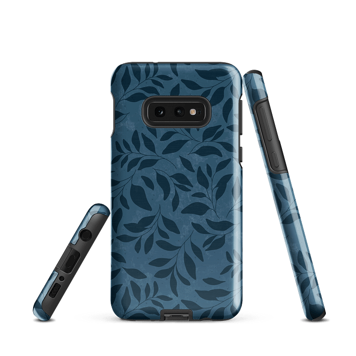 Midnight Foliage Blue Tough Case for Samsung product image (3)