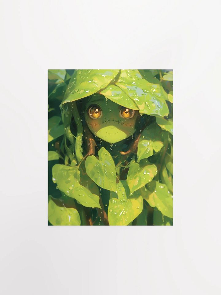 Fantasy Leaf Monster Shelter Matte Poster product image (1)