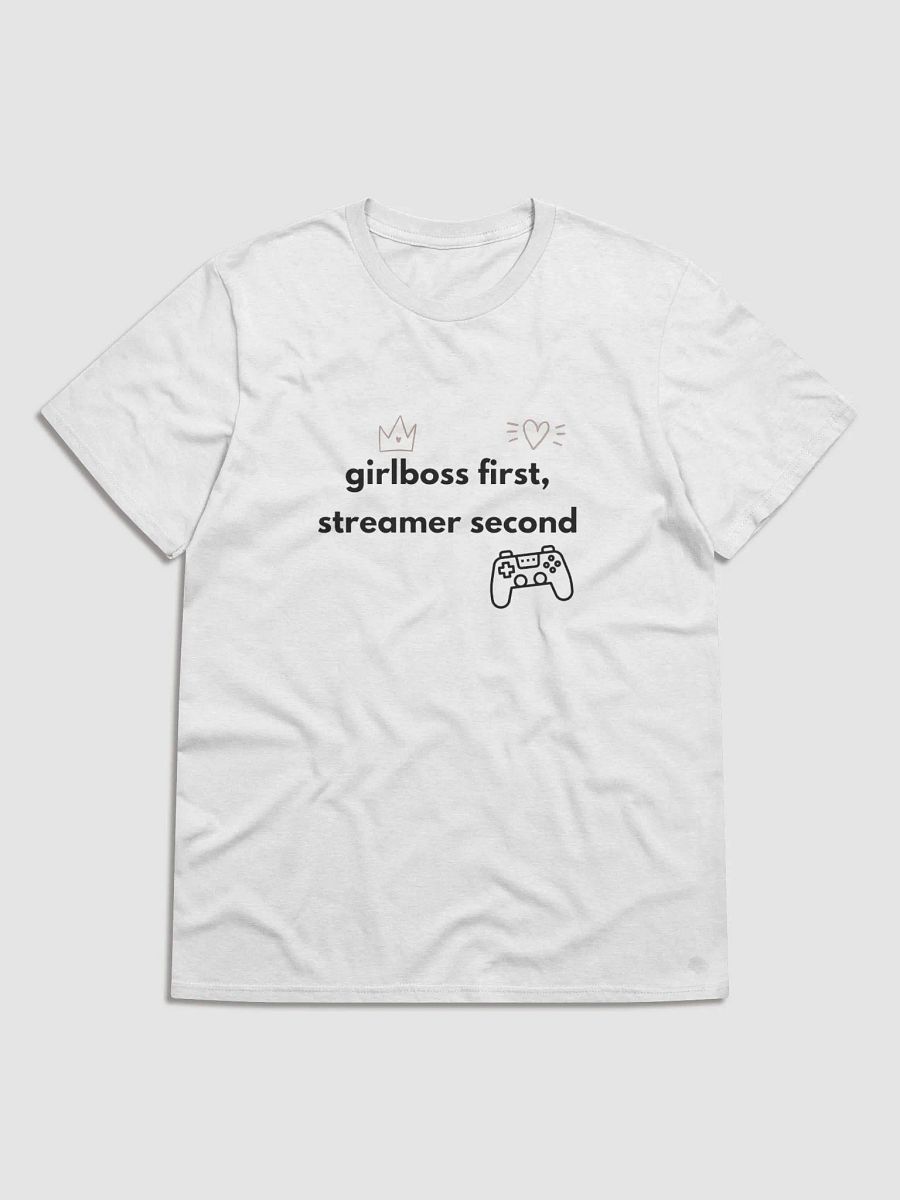 Girlboss First, Streamer Second Lightweight Tee product image (2)