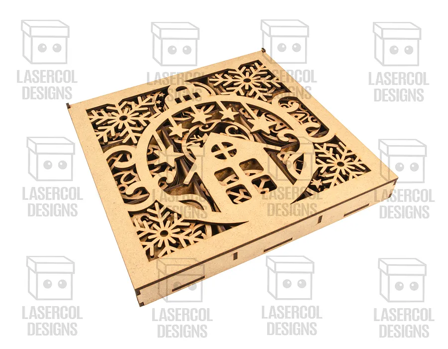 Small Ornaments Boxes - Laser Cut Files product image (9)