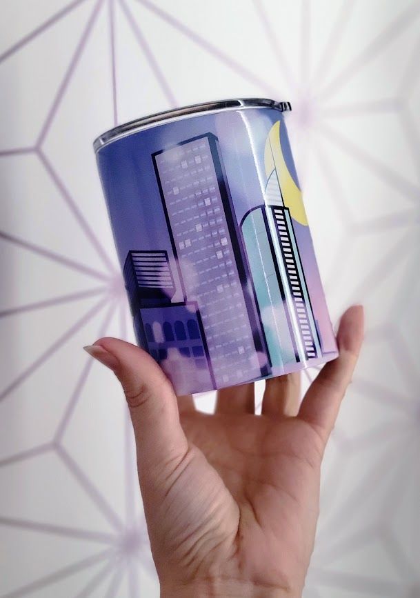 Dahlia Cityscape Tumbler (Small) product image (2)