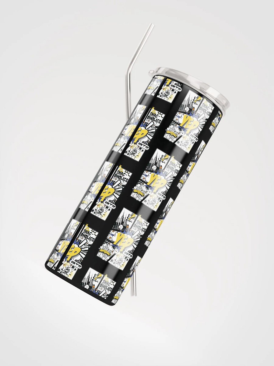Shac-oholics Comic Blast Tumbler - Yellow 