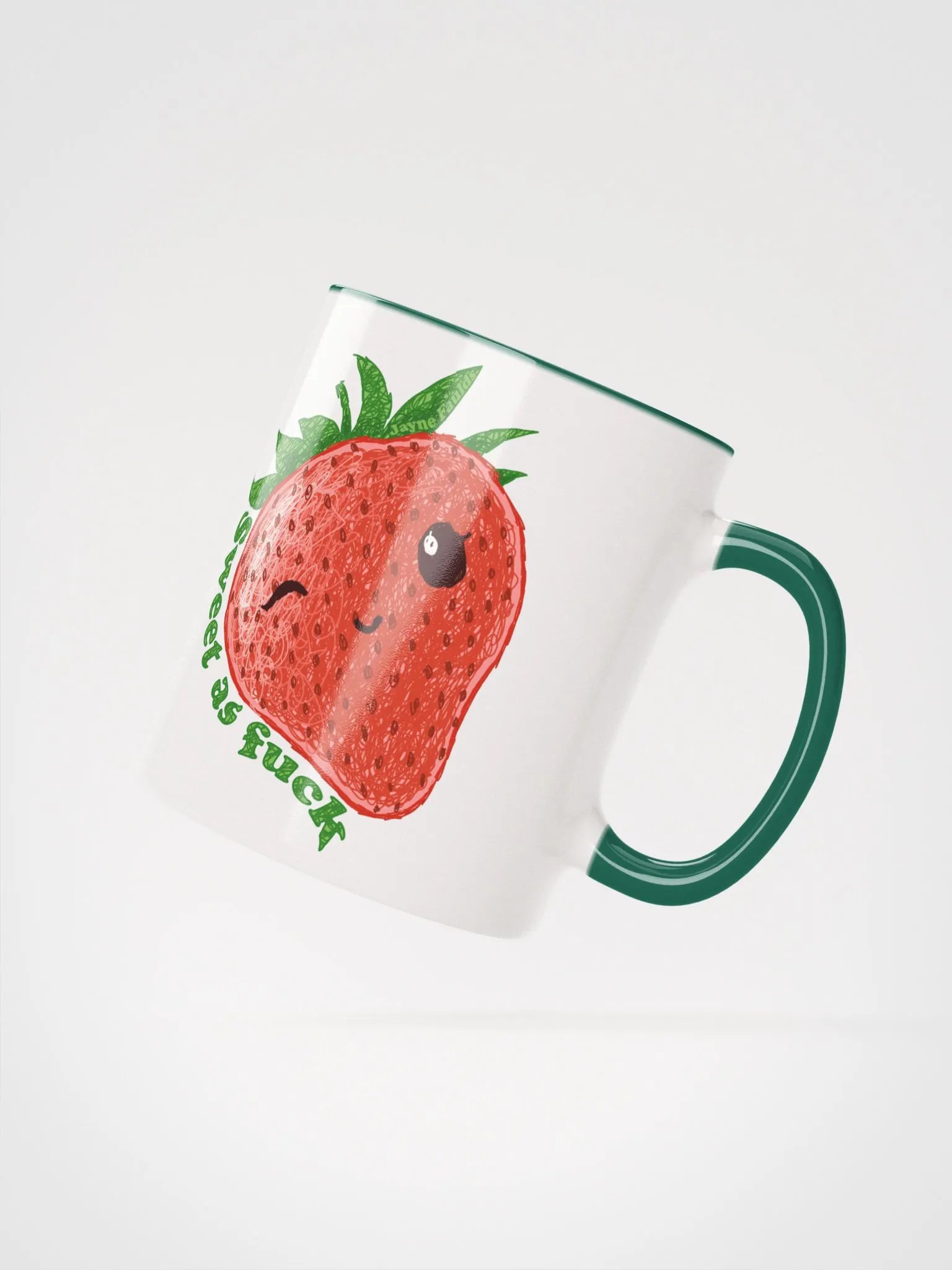 Lottie's Sweet Strawb White Mug product image (4)