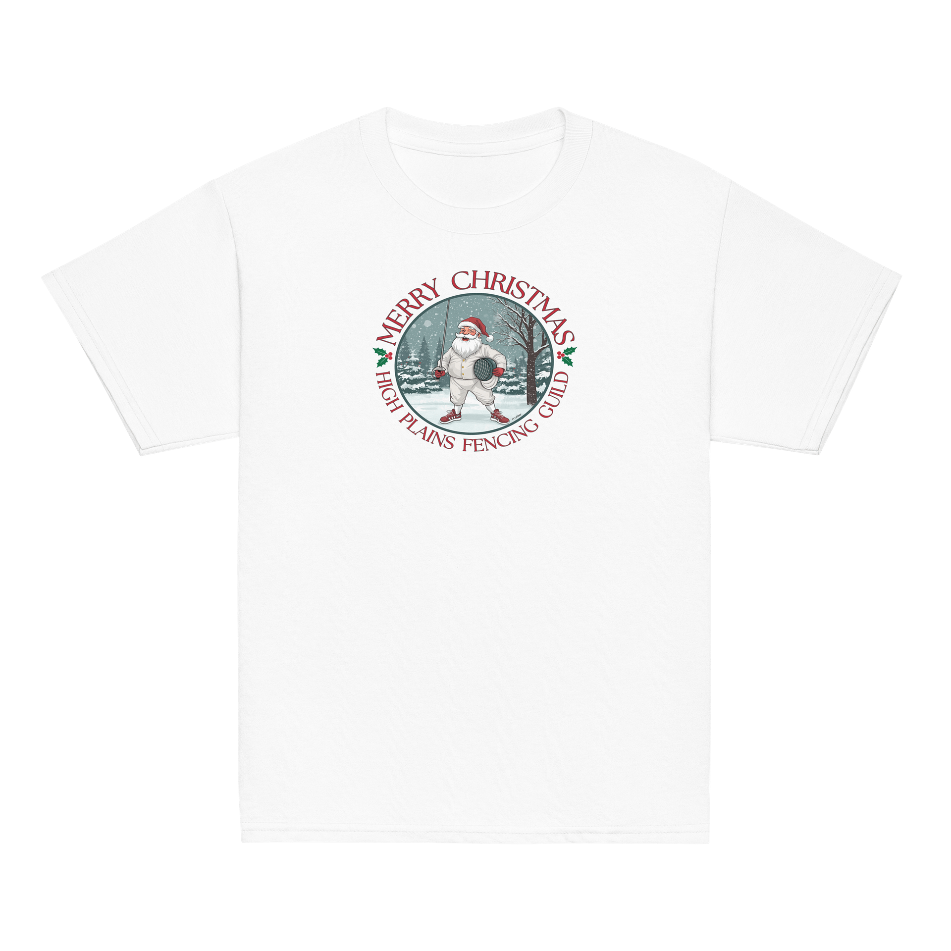 Santa Fencer Youth Tee product image (31)