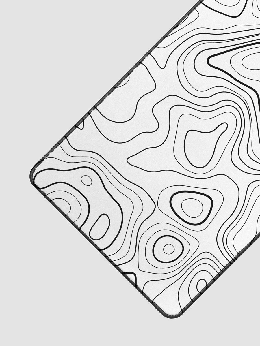 High Ground desk mat (black on white) product image (3)