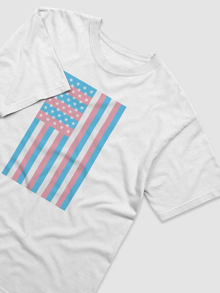USA Trans Flag - T-Shirt product image (2)
