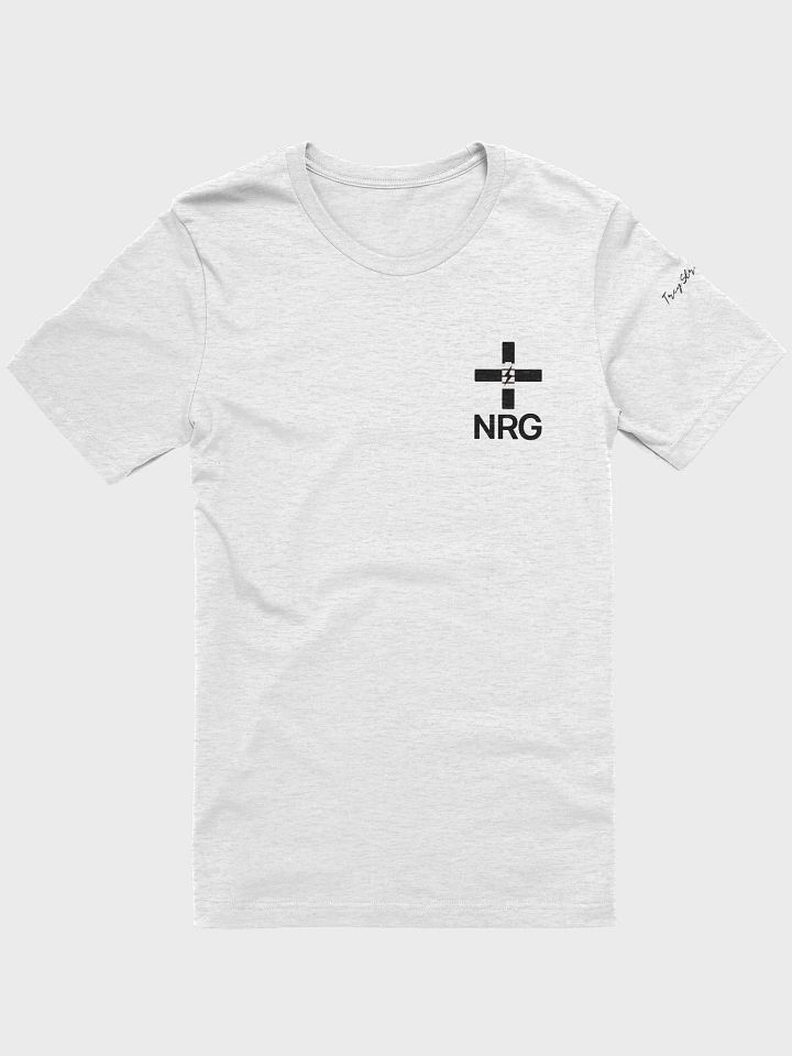 Positive eNeRGy Ash White Tee product image (1)