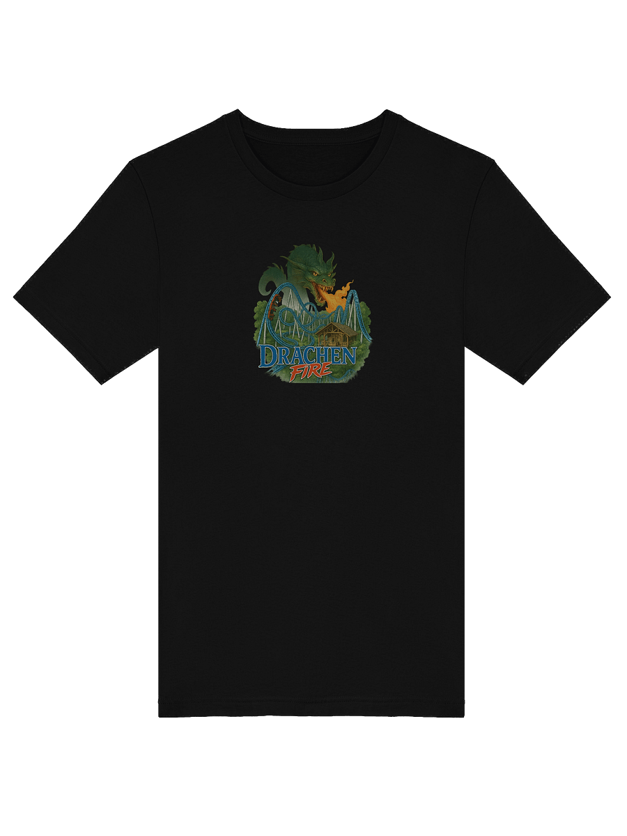 Vintage Drachen Fire Roller Coaster T-Shirt product image (21)