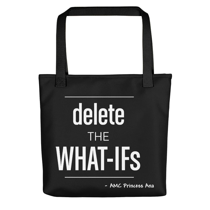 Delete the What-Ifs TOTE BAG product image (1)