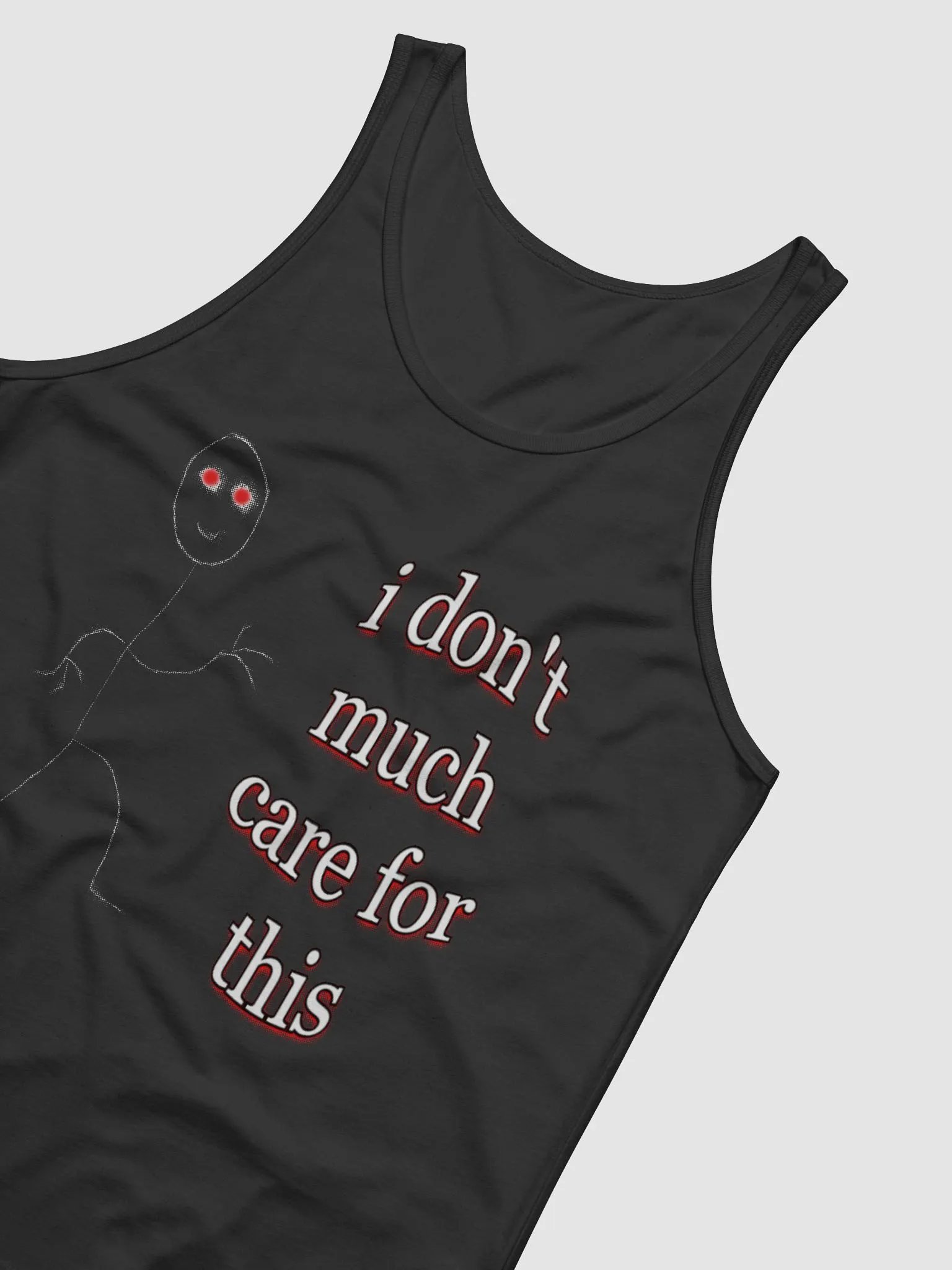 I Don't Much Care for This Tank Top product image (4)
