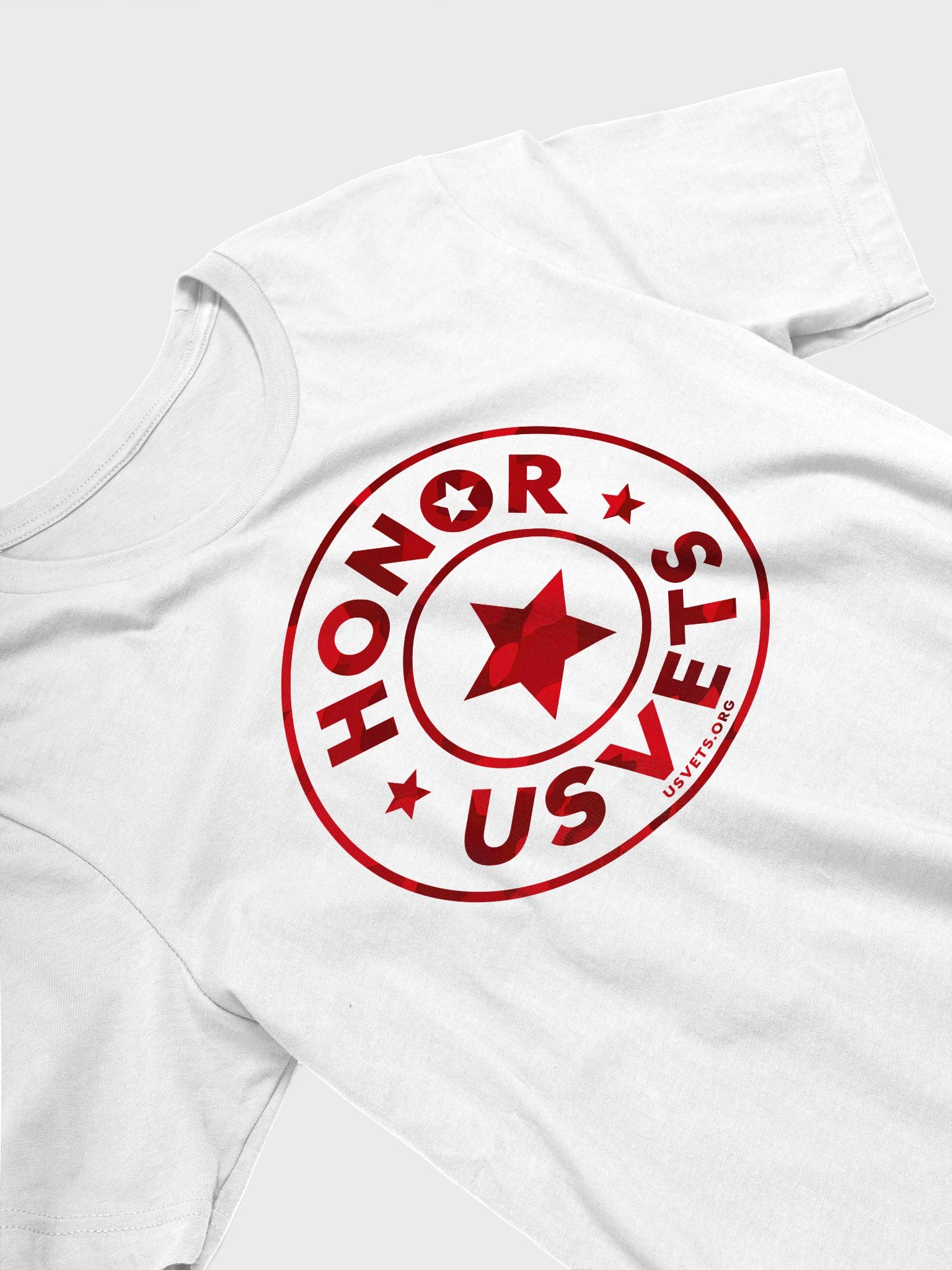 Red HONORUSVETS Star Tee product image (8)