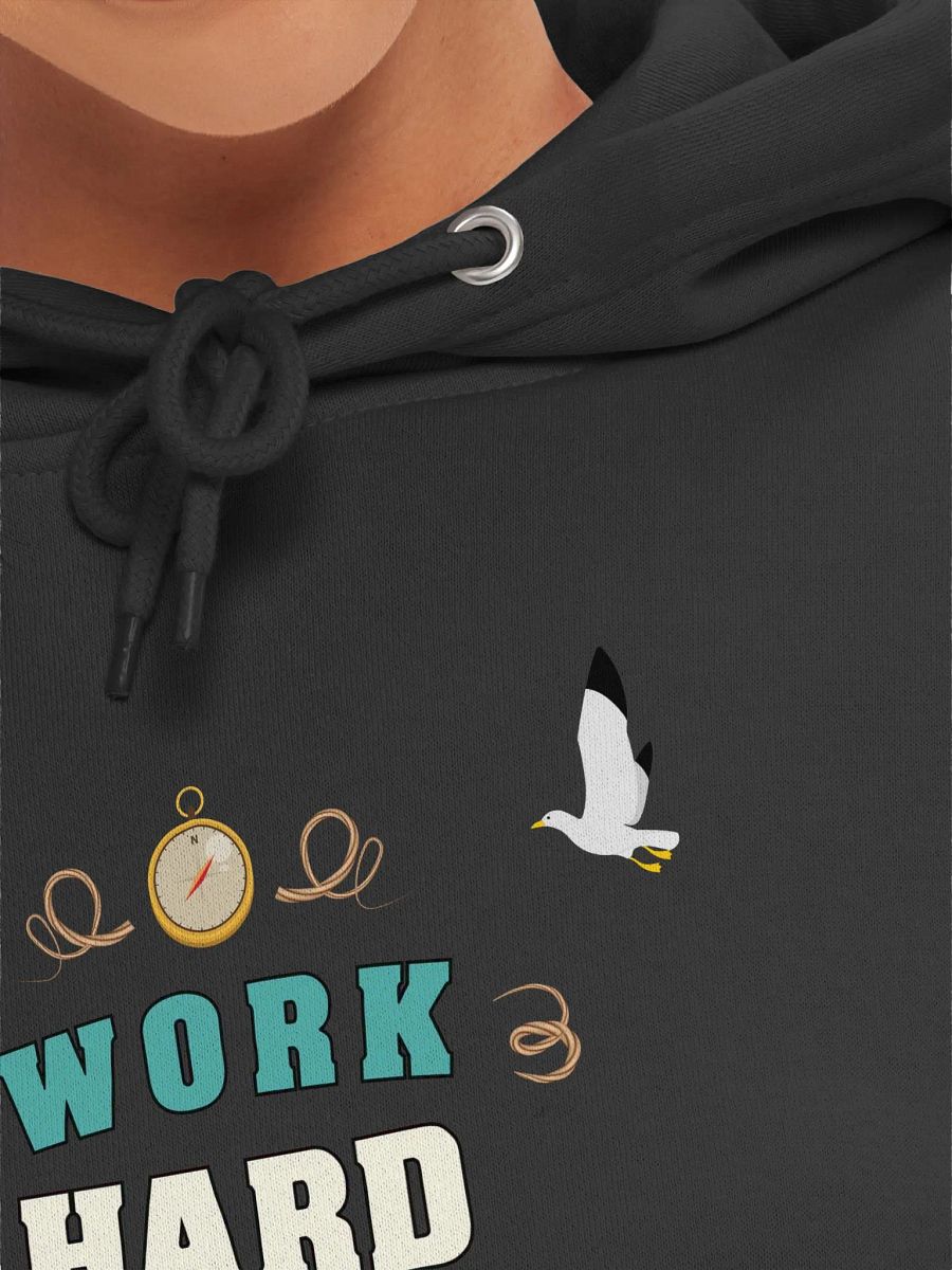 Work Hard in Silence Nautical Hoodie product image (41)