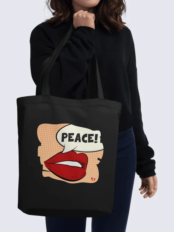 ORGANIC TOTE BAG (Regular Size) – FREEDOM product image (1)