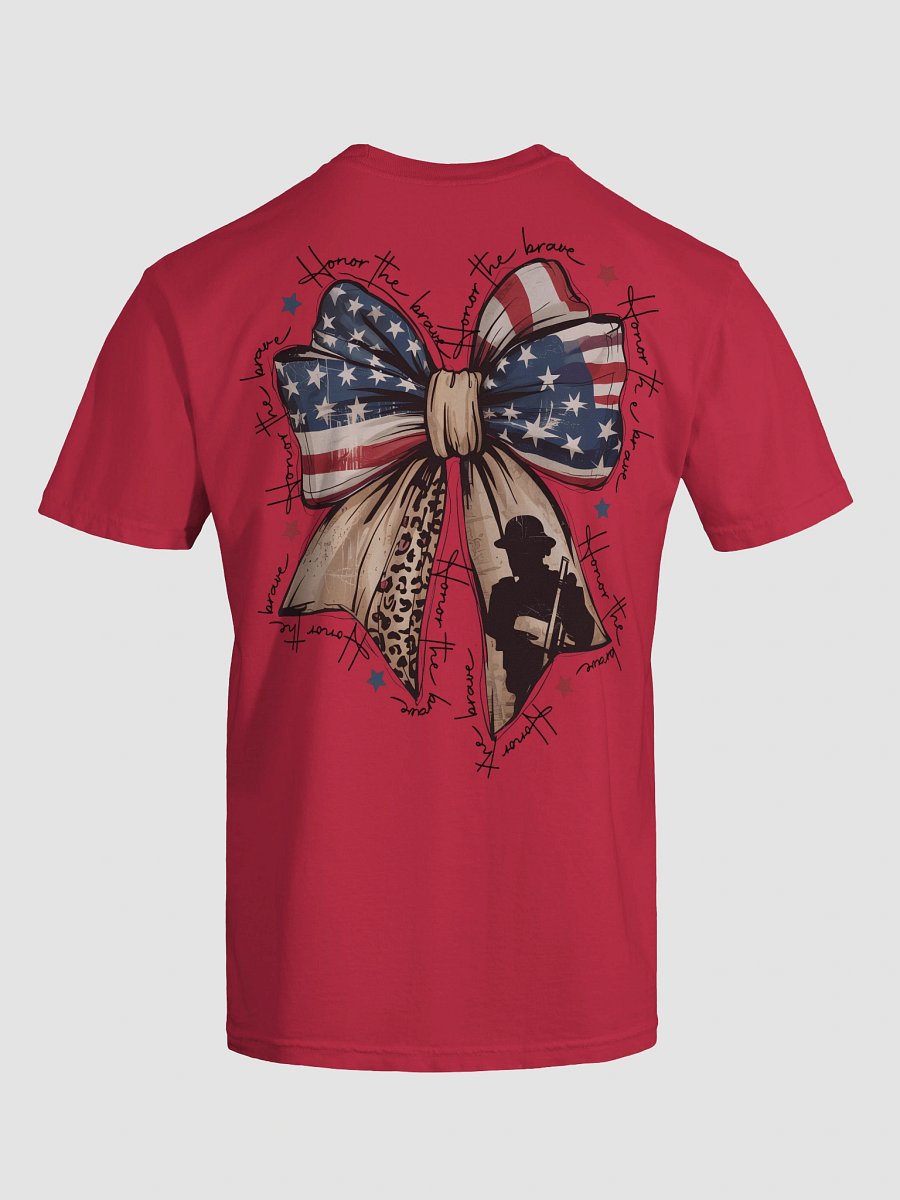 Patriotic Soldier Bow T-Shirt product image (81)