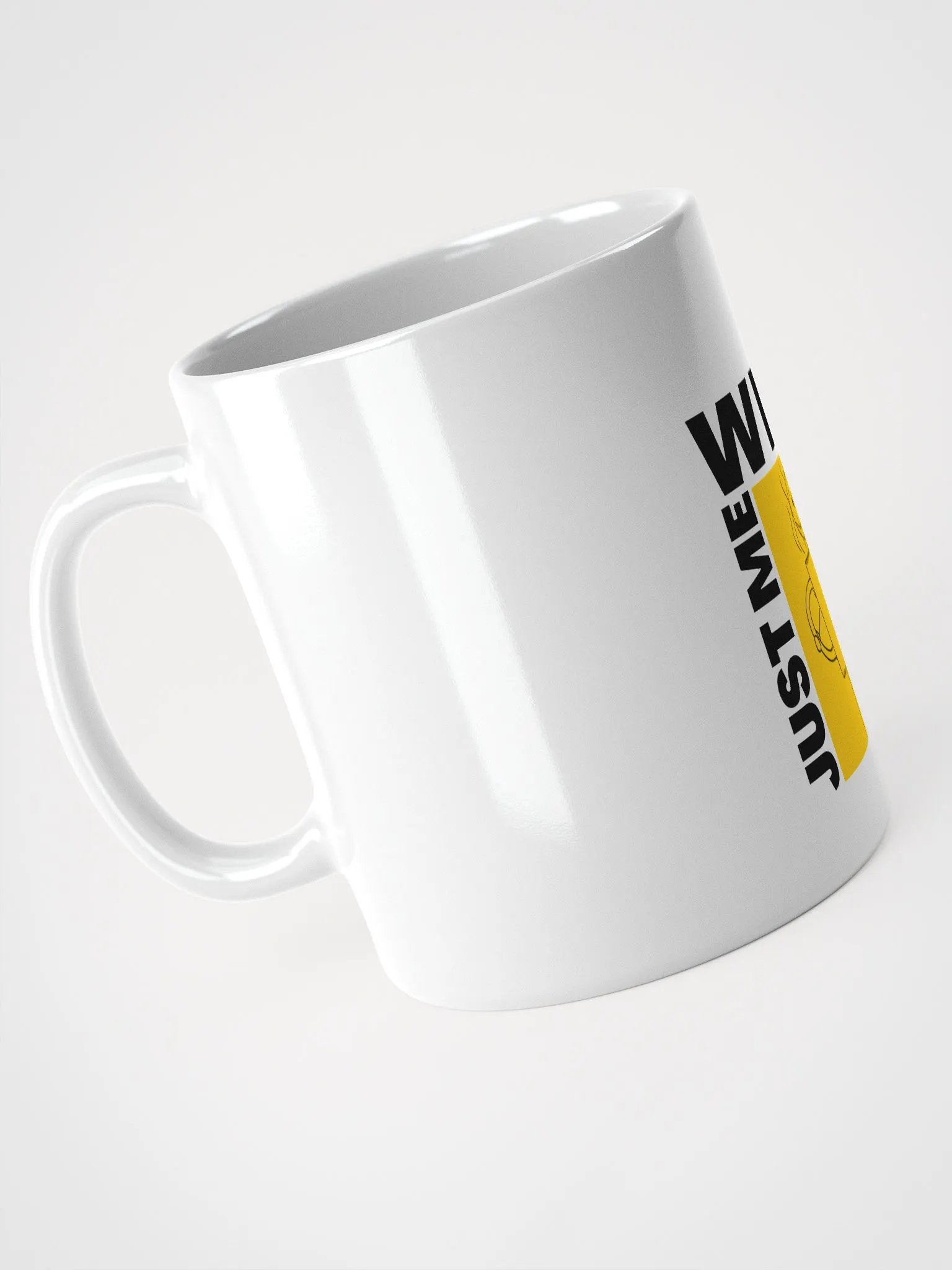 JUST ME WITH MY COFFEE- Glossy Coffee Mug product image (4)