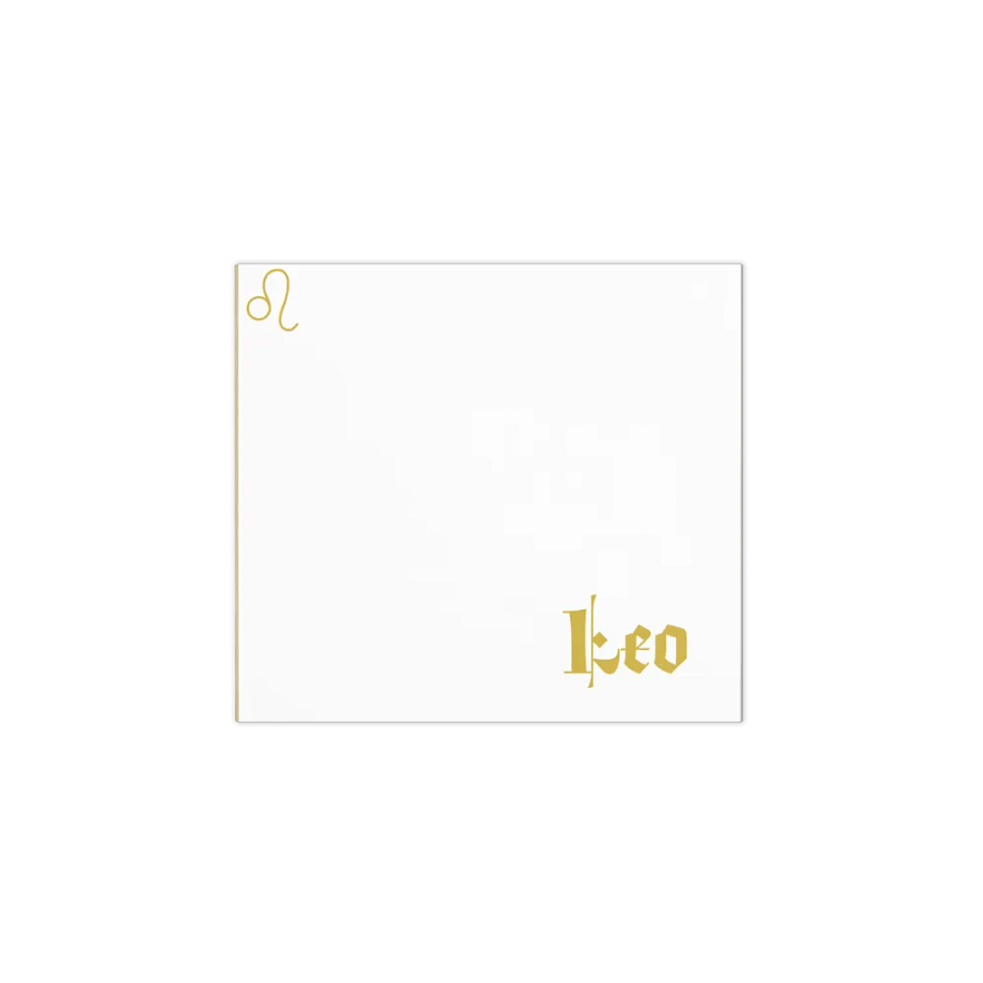 Stylish Leo Zodiac Notepad product image (1)