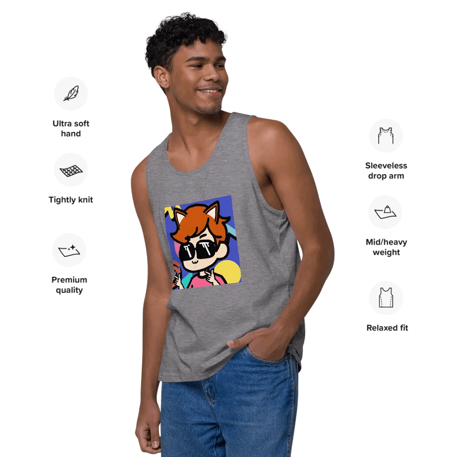 Nekobeats Tank Top product image (128)