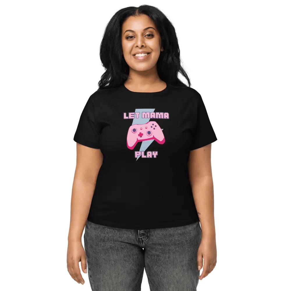 Let Mama Play High Waist Tee product image (1)