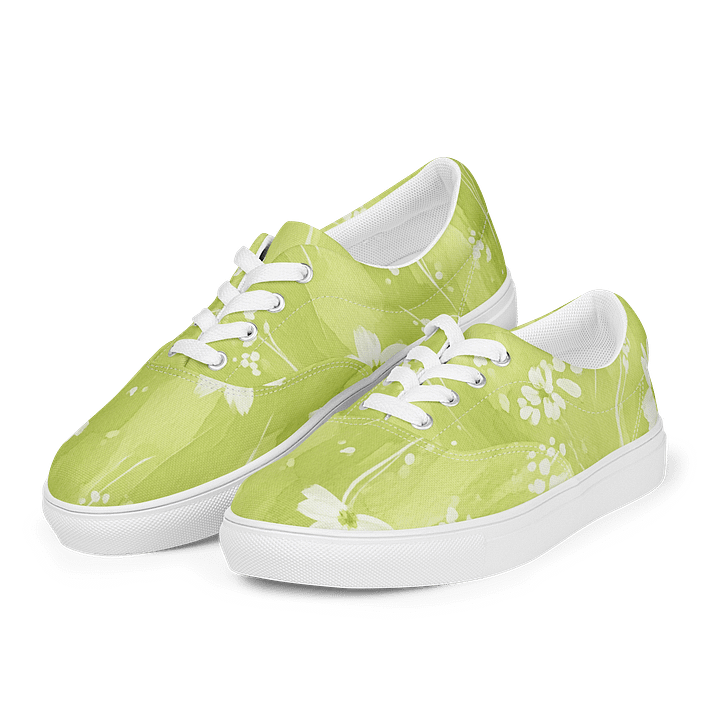 Floral Harmony Lace-Up Sneakers product image (1)
