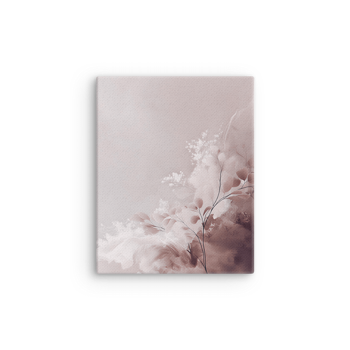 Whispered Petals – Abstract Botanical Wall Art in Soft Blush and Cream product image (12)