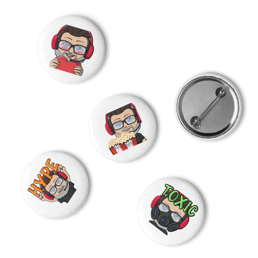 English Avenger Pin Buttons product image (15)
