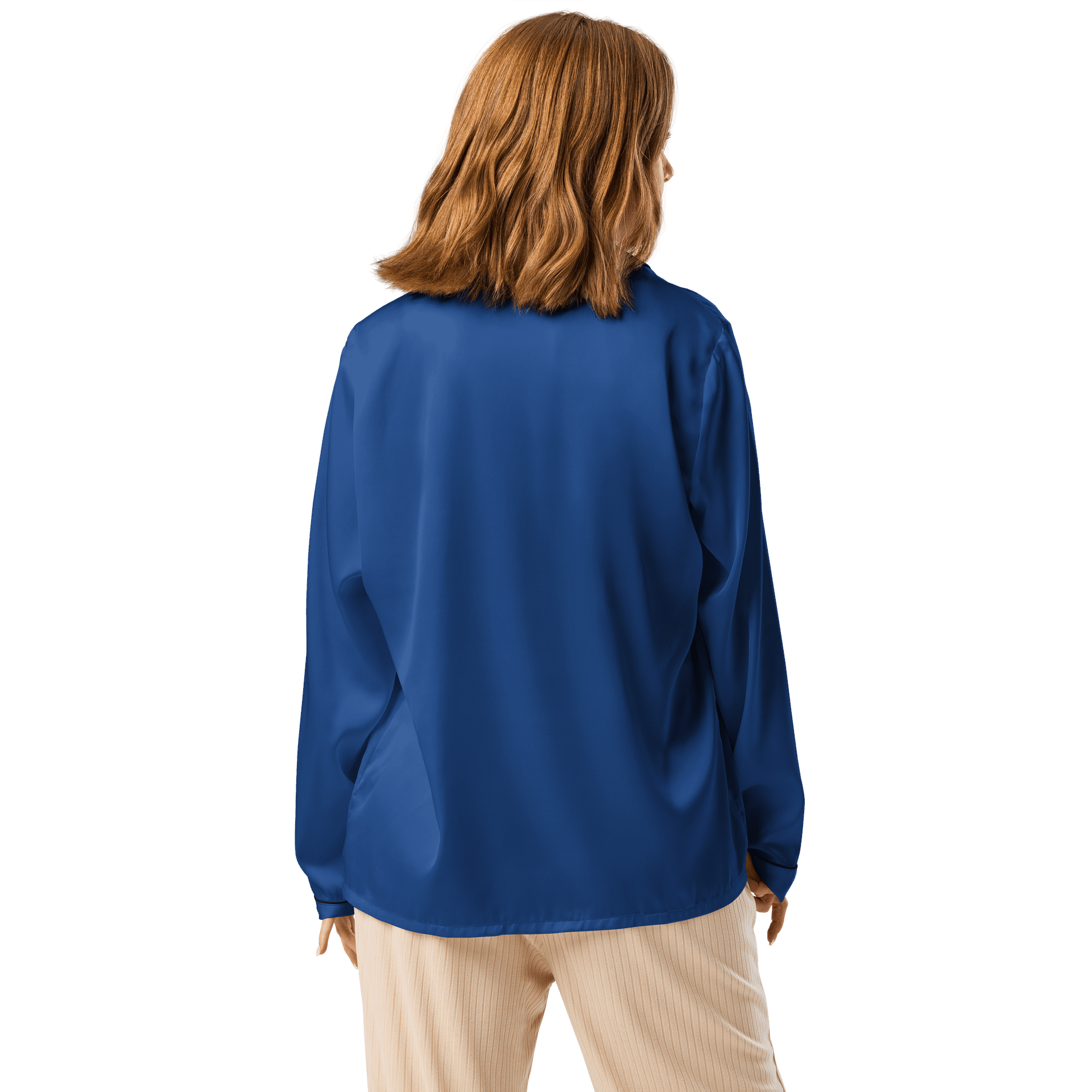 Chic Comfort: Women's Silky Pajama Top product image (3)