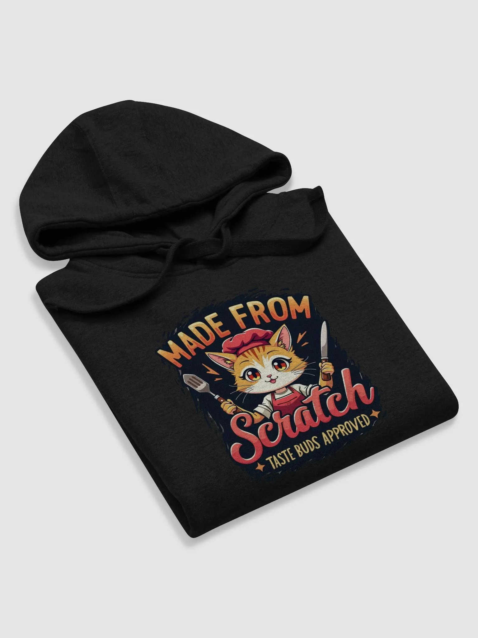 Made From Scratch Cat Chef Unisex Hoodie product image (62)
