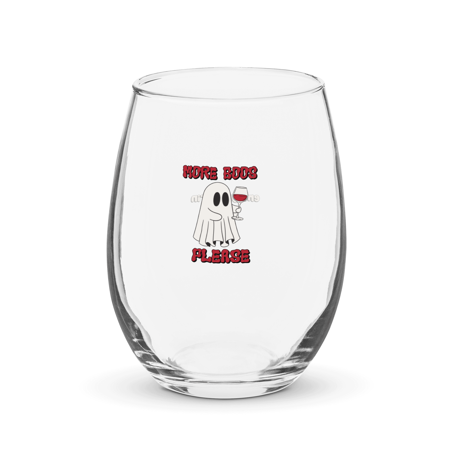 More Boos Please Wine Glass product image (1)