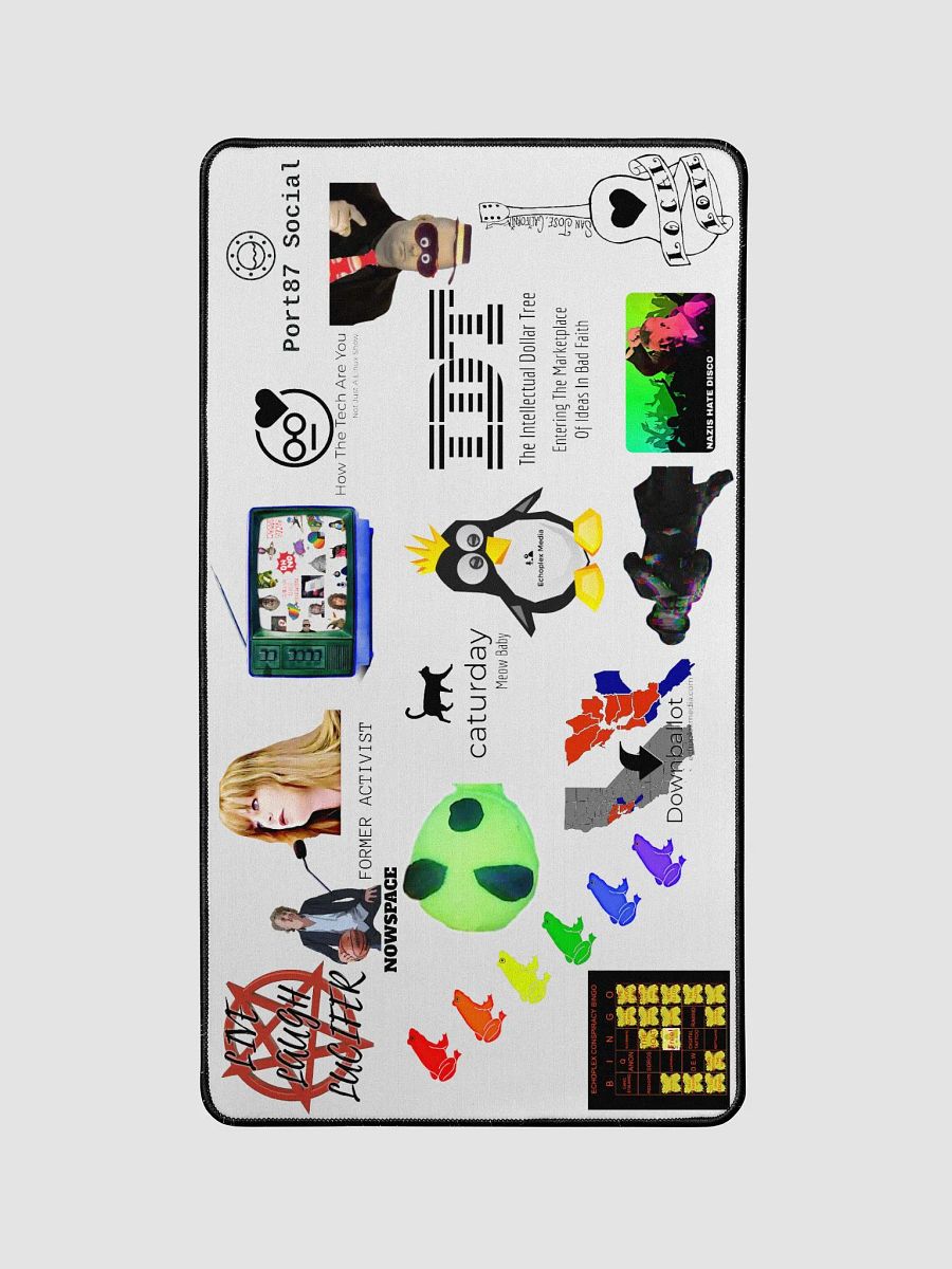 Echoplex Logo Collage Desk Mat product image (1)