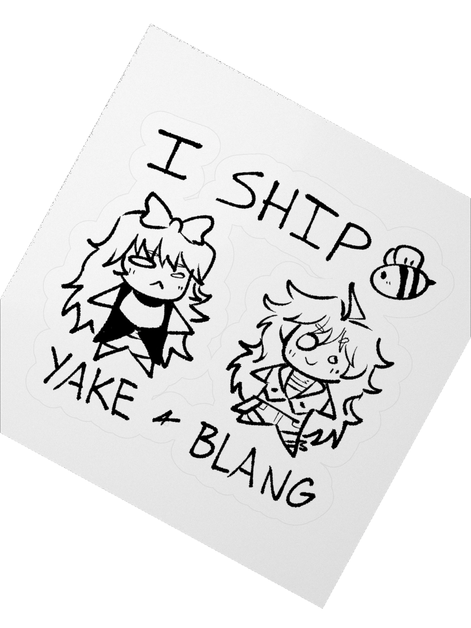 I Ship Yake + Blang Sticker product image (5)