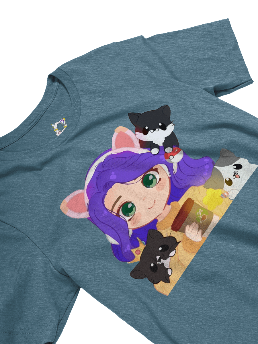 Al & Kitties Tee Purple product image (32)
