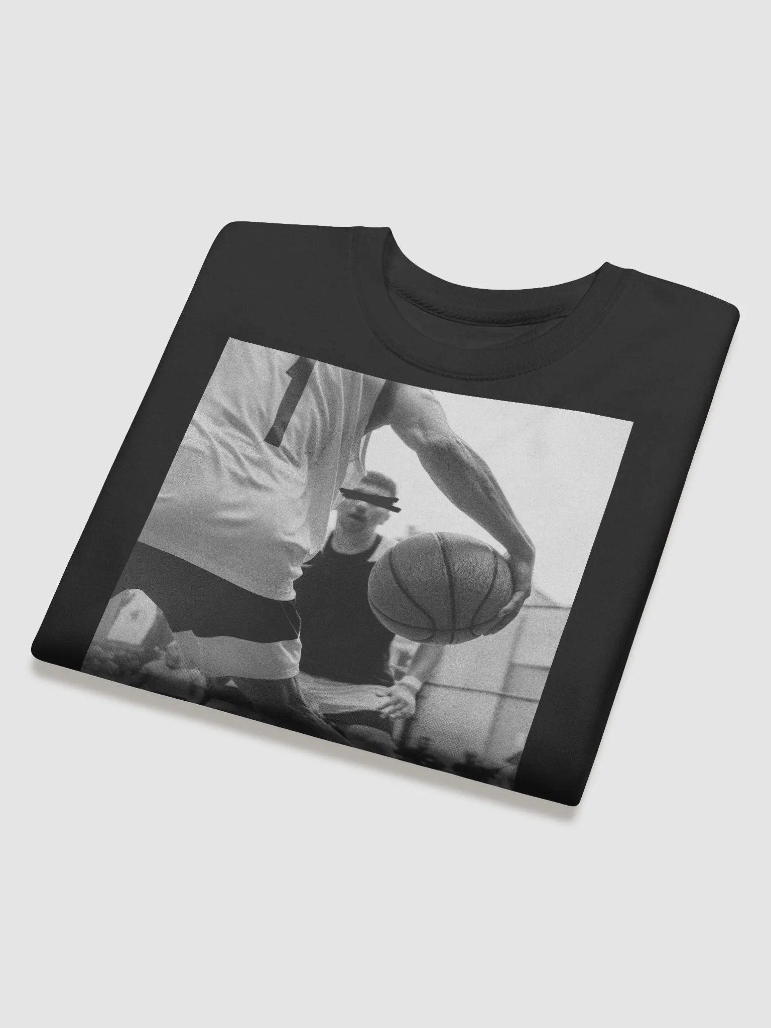 "Alert" Basketball Graphic Cotton Heritage Premium Sweatshirt - 04900 product image (4)