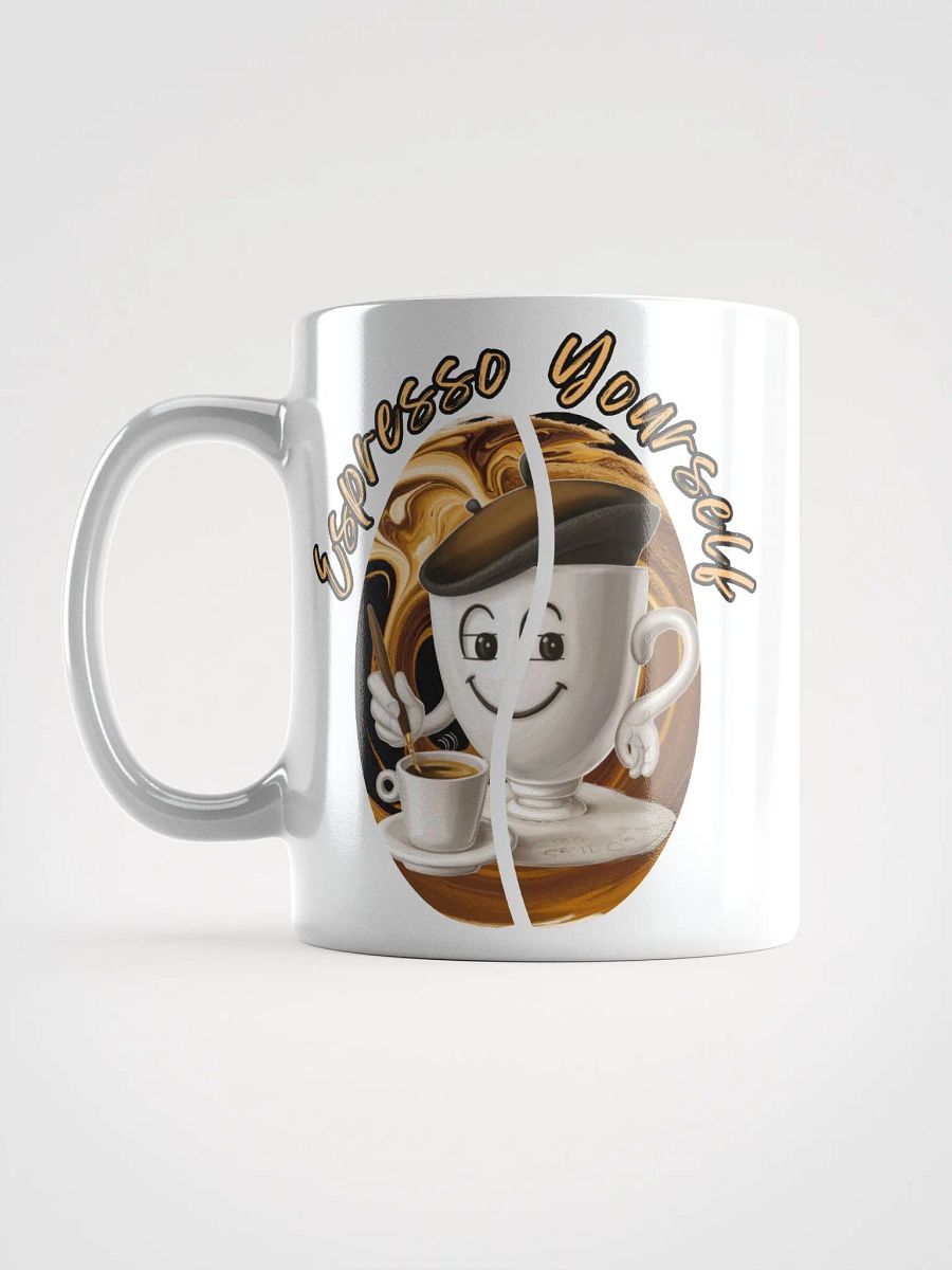 Espresso Yourself Coffee Cup Painter Design Ceramic Mug product image (6)