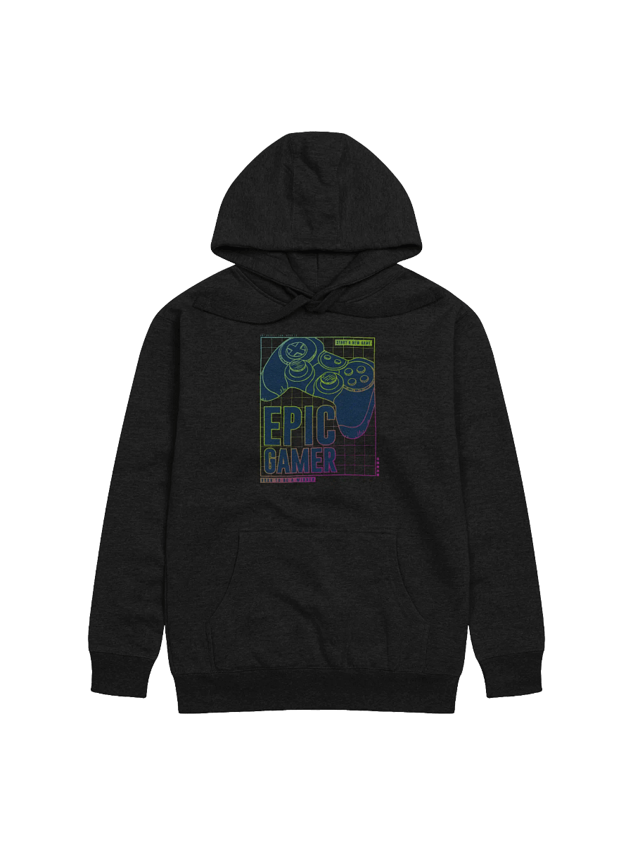 Epic Gamer Front Printed Hoodie product image (1)