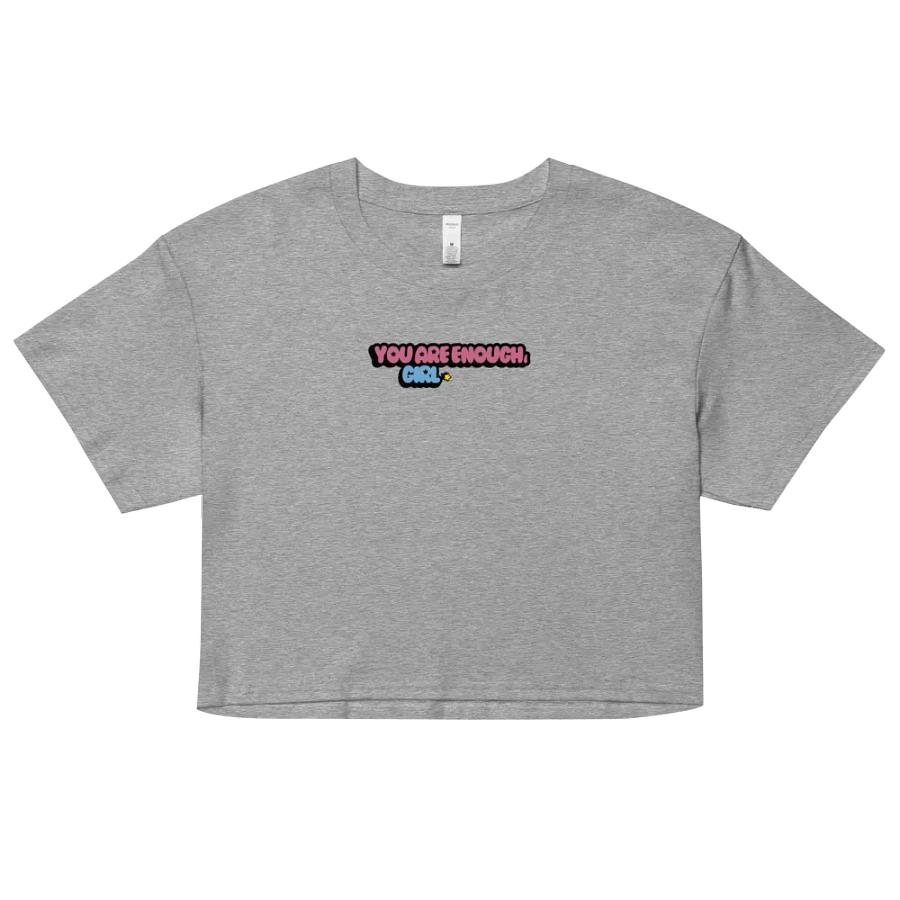 You Are Enough Crop Top product image (49)