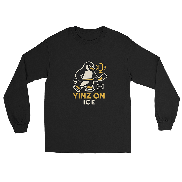 Yinz on Ice Logo Long Sleeve Tee product image (4)