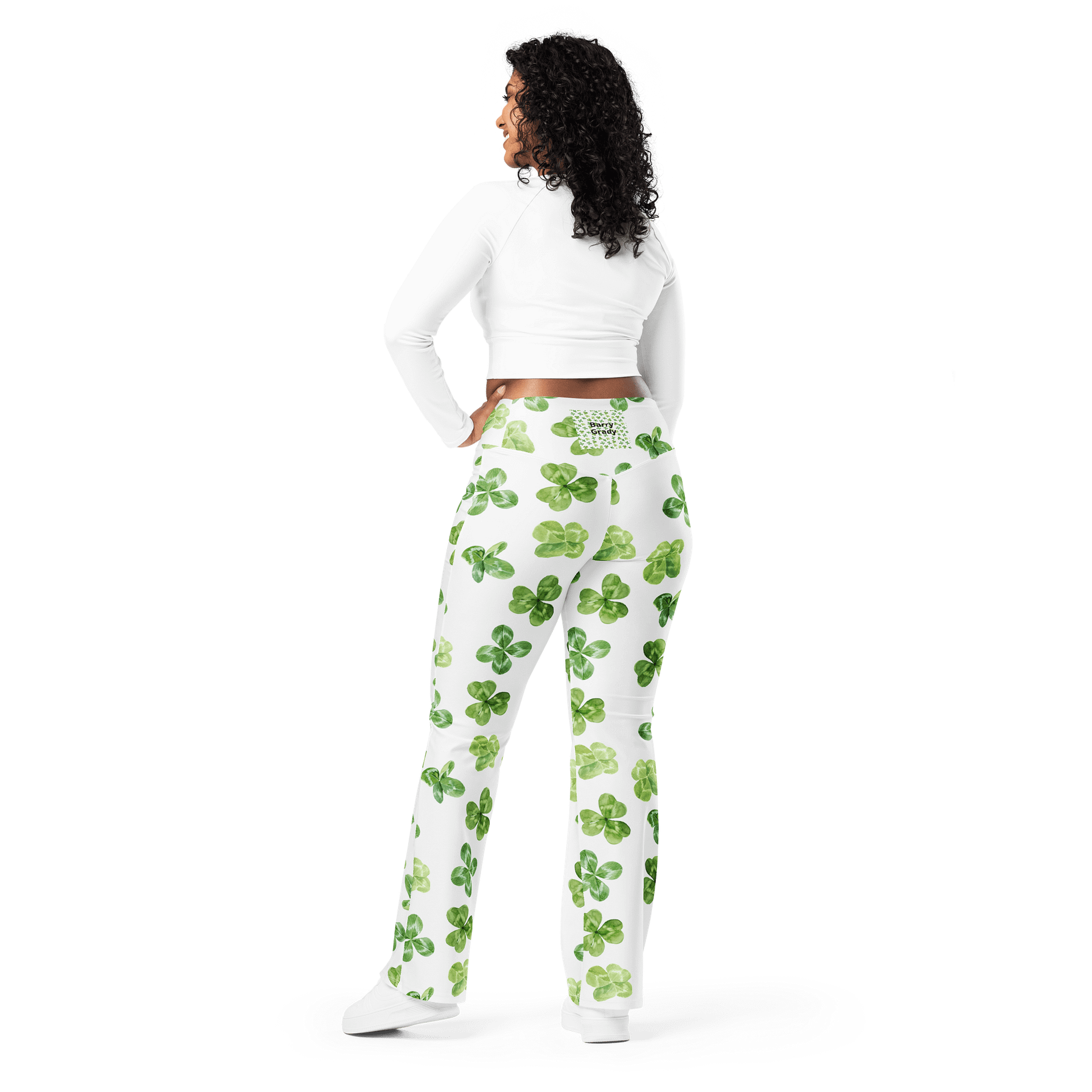 Barry Grady 'Lucky Clover' Flare Leggings product image (3)