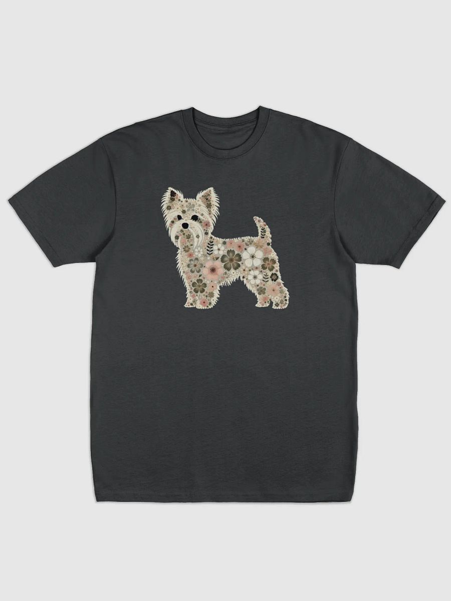 Floral Canine Silhouette Premium Tee product image (1)