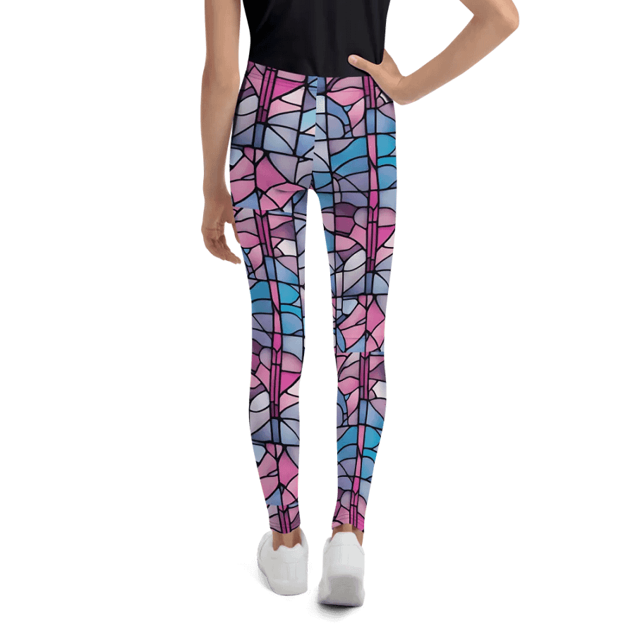 Mosaic Dreams Youth Leggings product image (12)