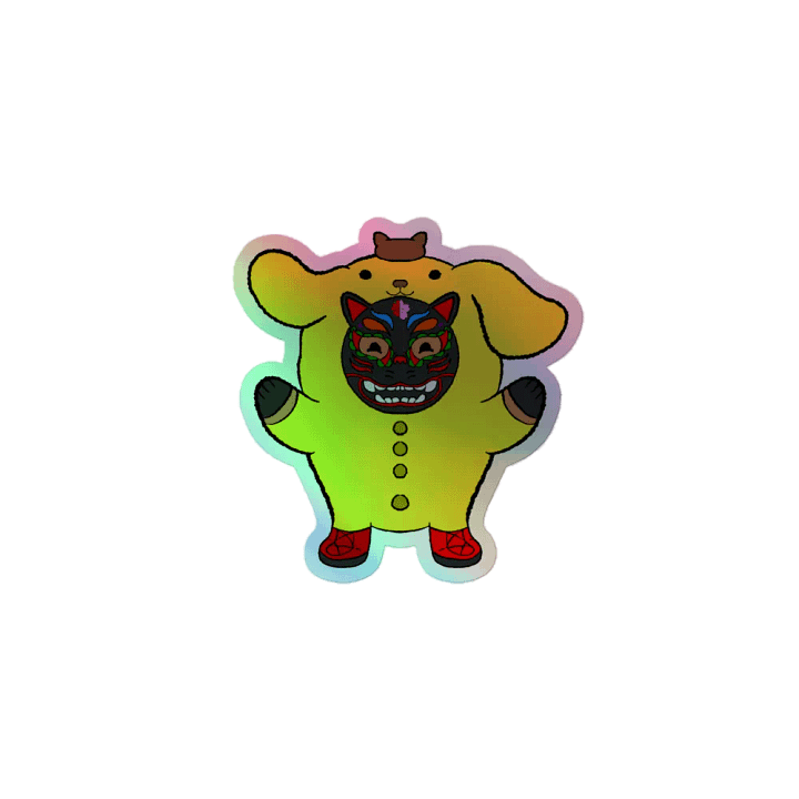 I Got That D.Wrecks In ME! Holo Sticker product image (1)