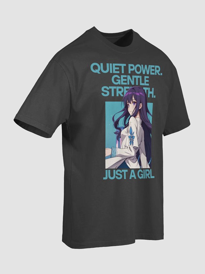 Quiet Power Oversized Faded T-Shirt product image (2)