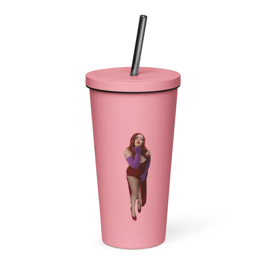 Jessica Rabbit Insulated Tumbler w/ Straw product image (1)