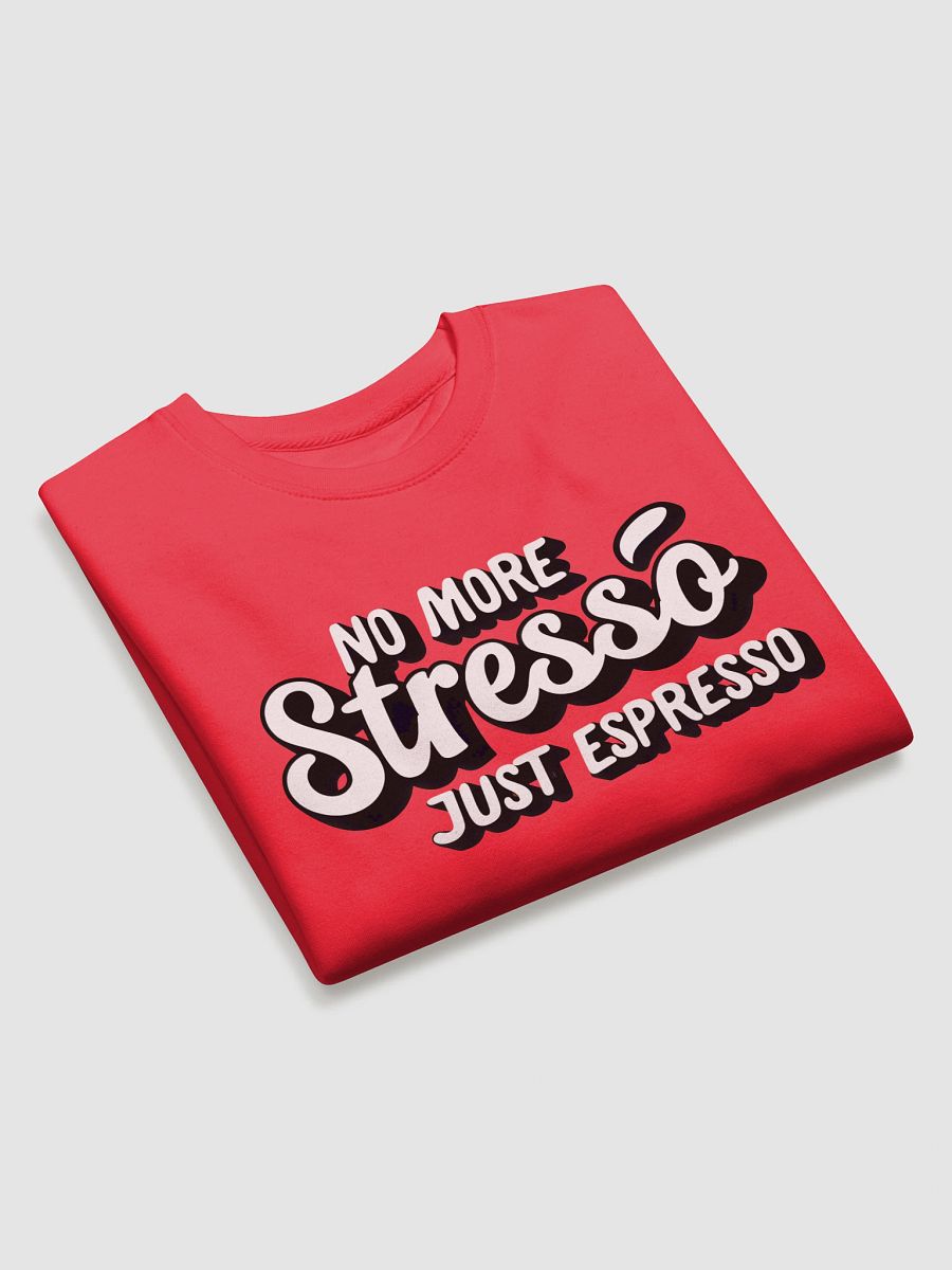 KLERIK Crown Drip Sweatshirt - No more Stresso Just Espresso product image (23)